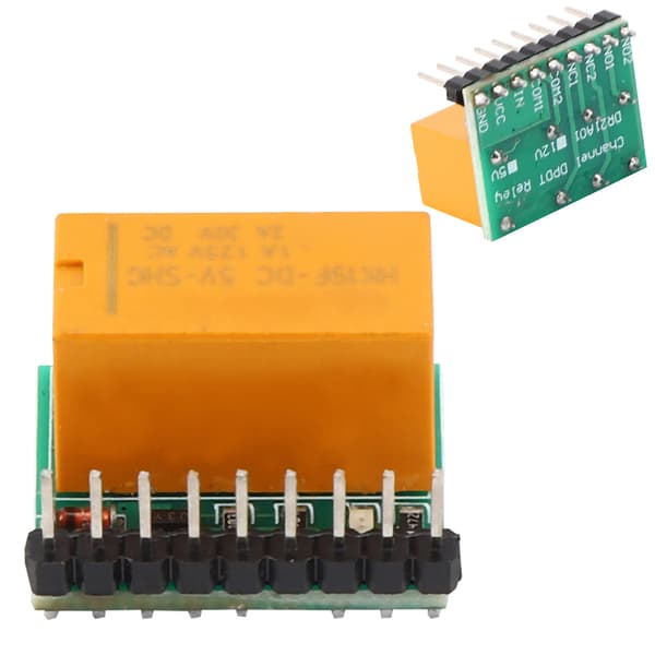 【NX】DR21A01 DC 5V DPDT Relæmodul Polaritetsomvendingskontaktkort Komponentdele