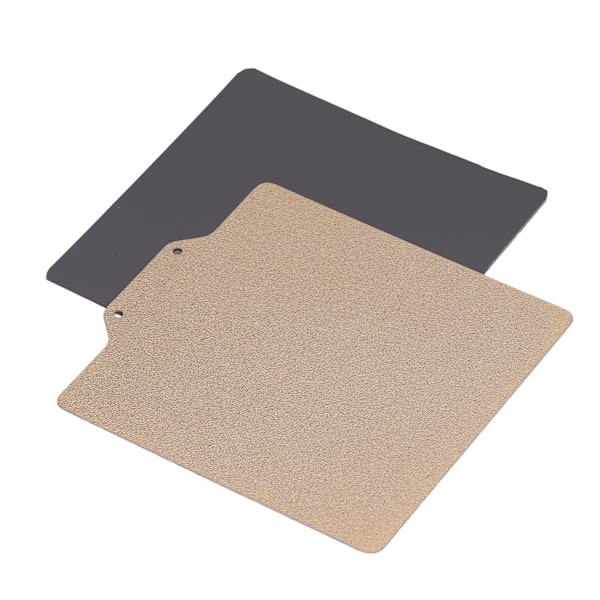Flexibel fjäderstålplatta Dubbelsidig PEI-pulvermagnetisk platta 3D-skrivare Byggplatta 125x125MM