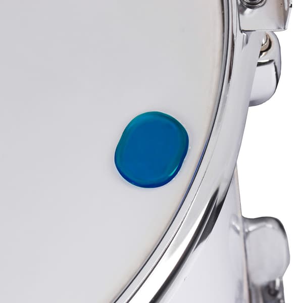 6 ST Transparent Silica Gel Drum Silencer Kit Snare Drum Silencing Pad Paste (blå)