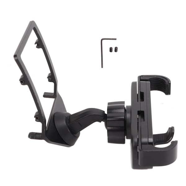 Biltelefonholder i Aluminium Legering Sort Luftventil Telefonmontering Udskiftning til X3 X4 G01 G02 2018‑2020