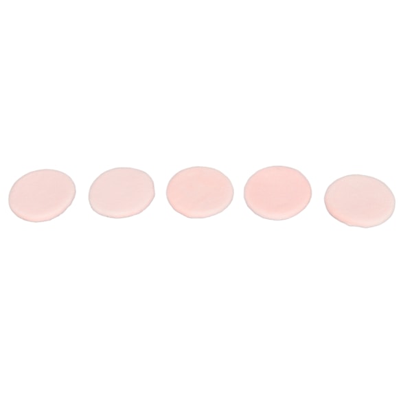 5 st Powder Puff Mjuk konsistens Tvättbar Bra Powder Fatta tag i Tre färger Tillgängliga Ansiktsmakeup Powder PuffPink