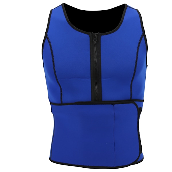 Neopren Sauna Sved Vest Taljetræner til Kvinder Justerbar Slankevest Body ShaperM