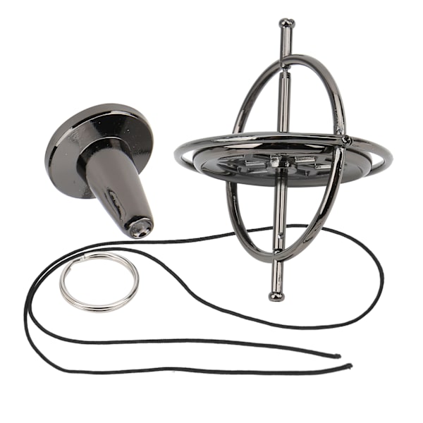 Compact Zine Alloy Gyroscope Stress Relief Fingertop Anti-Gravity Decompression Leksak