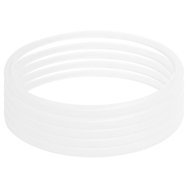 5 stk trykkogerpakninger klar universal rustfrit stål trykkoger pakninger O-ring 22 cm