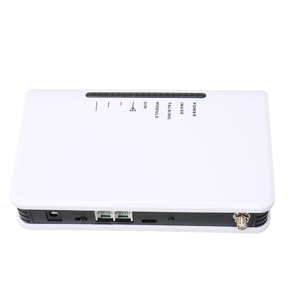 Fast trådløs terminal Quad Band 4G GSM-understøttet antipodal signal GSM Desktop Caller til kontor butik 100‑240V EU-stik