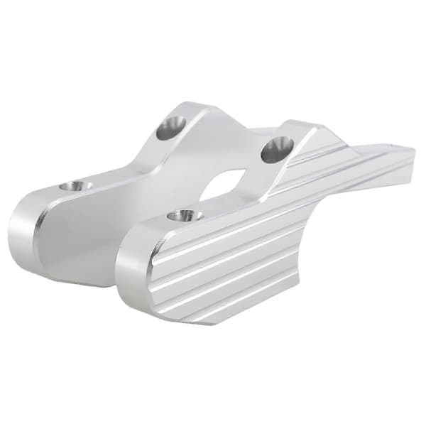 Fodpinde til passagerer, kompatibel med Vespa GT GTS GTV 60-300ie Scooter Silver