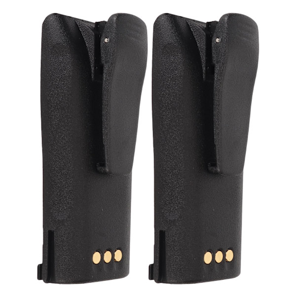 2 kpl Walkie Talkie Li-ion-akkua 2600mAh 7.4V 2-suuntainen radioakku vyökiinnityksellä Motorola CP040 CP150 CP200 CP380