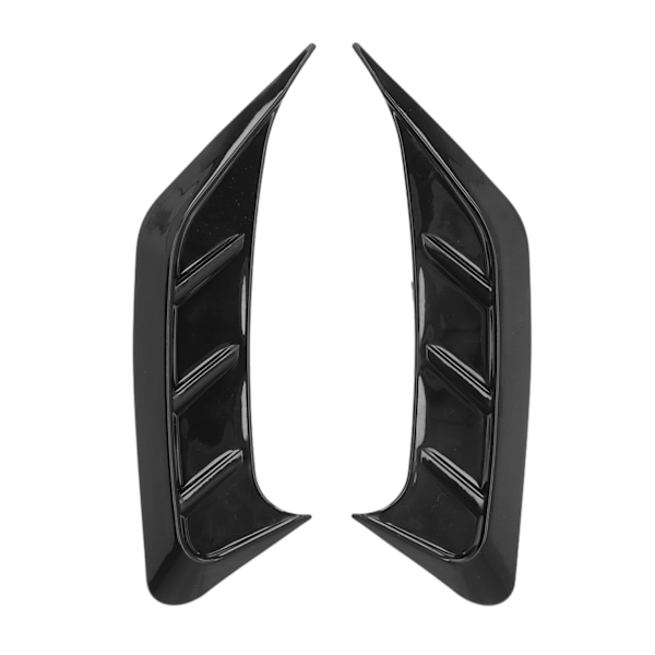 2 kpl Universal Gloss Black Takavalon sivukoriste Kehys Auton ulkoasu koristelu