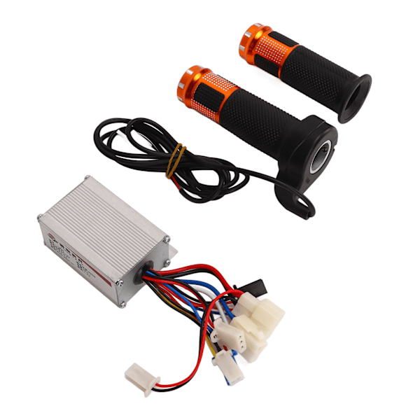 12V 250W Børstet Controller Citrin Throttle Twist Grip Sæt til Elcykler Trehjulede Cykler Motorcykler