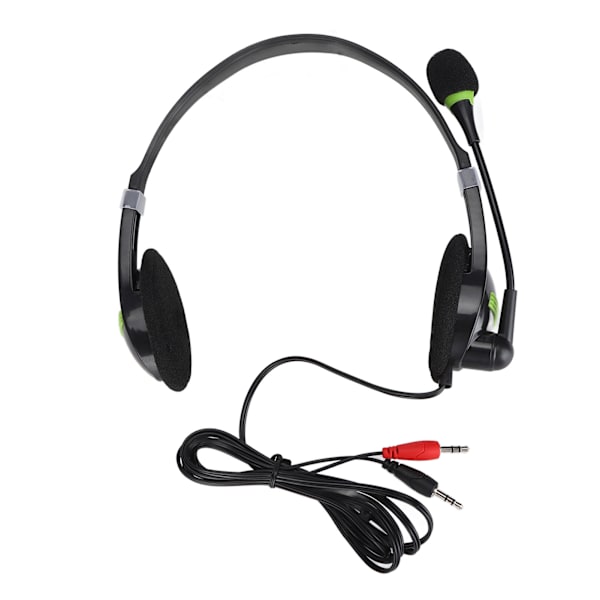 SY440MV Kaapellinen kuuloke 3,5 mm/USB Asiakaspalvelun Over Ear -kuulokkeet melunvaimennusmikrofonilla 3,5 mm