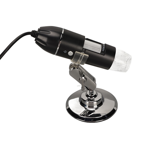 Digitalt mikroskop 1600X HD-oppløsning 8 LED-lys USB Type C 2 i 1 elektronisk digitalt mikroskop