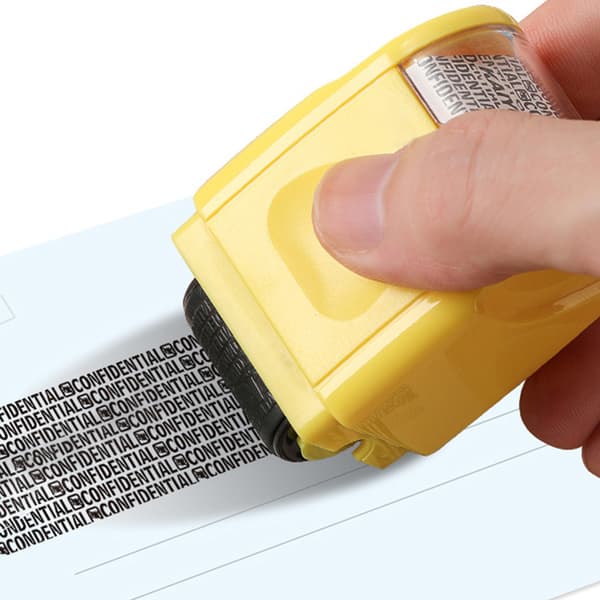 Rullande Identitetsstöldskydd Stämpelskydd Säker Identitetsstöldskydd för Information