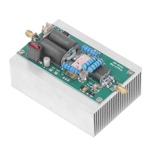 Kortvågseffektförstärkare 30W HF RF linjär förstärkare för Ham Radio SMA honkontakt DC12‑16V 1,5‑54MHz