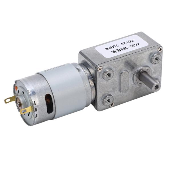 DC-vaihdemoottori Mikrovaihde-reduktio Sähköinen vaihde seos teräksestä Vaihteisto Moottori 12V 20RPM