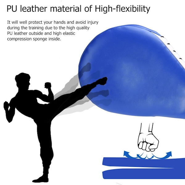 Taekwondo Double Kick Train Strike Pad Target Tae Kwon Do Karate Kickboksning