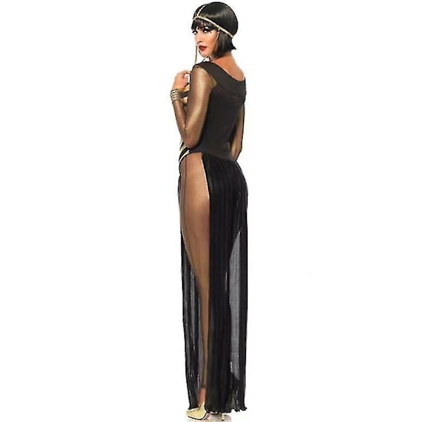 Queen Cleopatra XL Kvinders Stribet Kostume