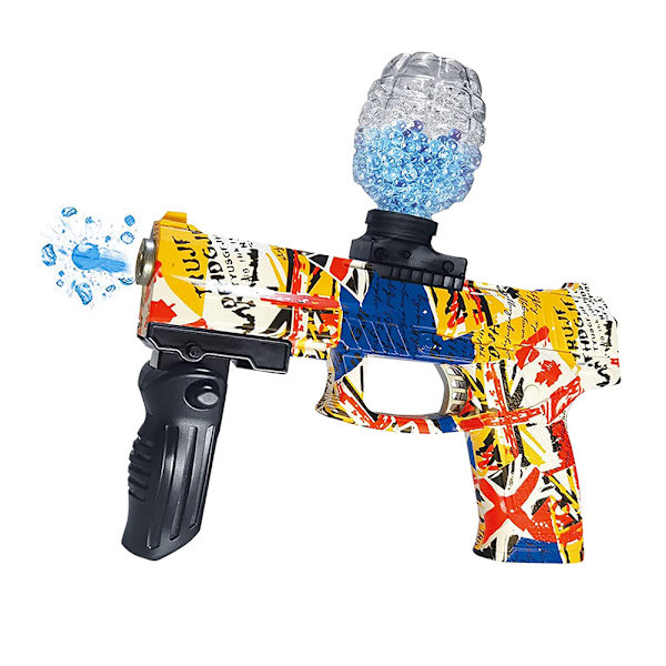 Elektrisk Gelbollskytte Leksak Automatisk Splatterboll Skytte Spel Utomhusaktiviteter Present Leksak för Barn Pojkar Flickor