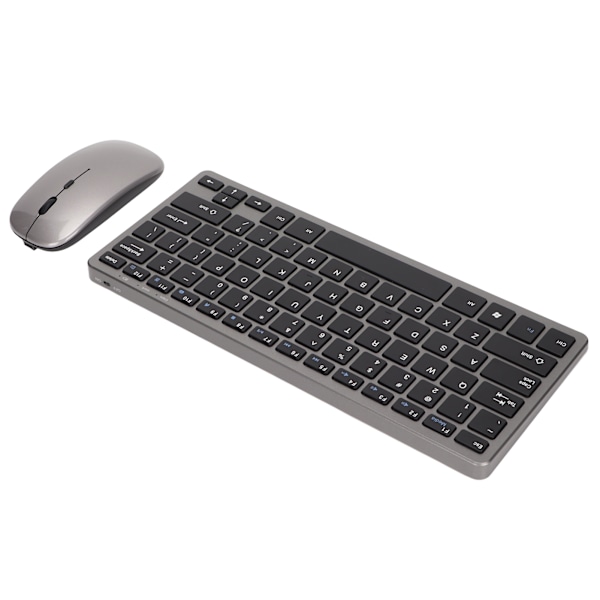 Langaton näppäimistö ja hiiri Combo 2,4 GHz Ladattava akku Säädettävä DPI Ergonomisesti langaton näppäimistö ja hiiri Combo