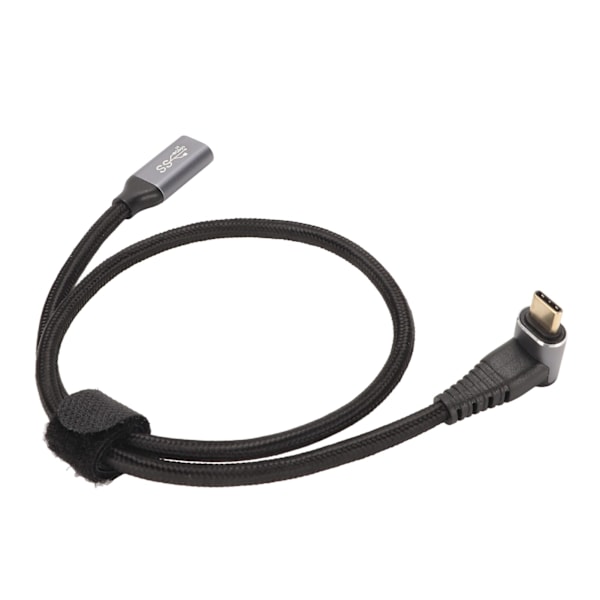 USB C 3.1 hann til hunn-kabel PD100W Hurtiglading 10 Gbps 4K ved 60Hz USB C-ladekabel for Steam Deck-spillkonsoller 50cm/19,7in