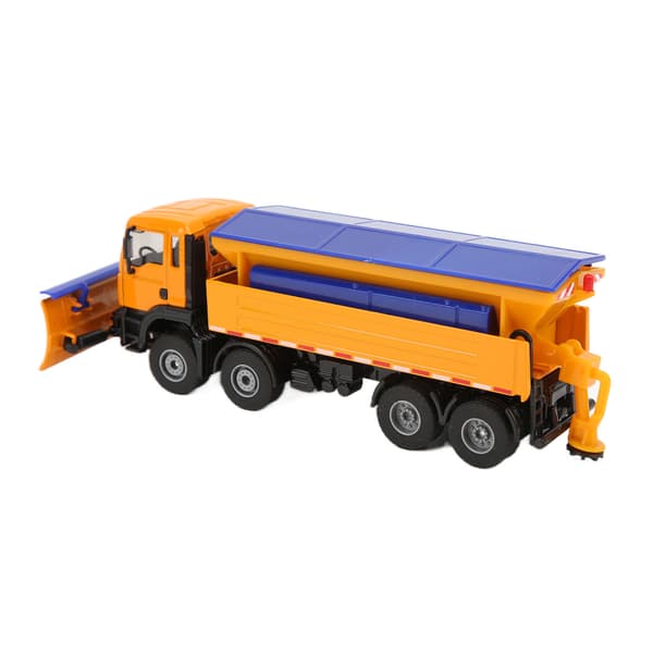 【NX】1:50 Snøplogmodell Sinklegering Simulering Ingeniørkjøretøy Modellleker for gutter