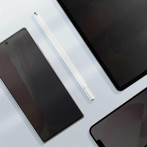 Universal smartphone/tablet/pen med høj præcision, hvid White