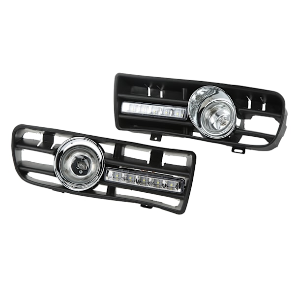2kpl H3 sumuvalosäleikkö LED DRL-lampulla 1997-2006 TDI MK4:lle