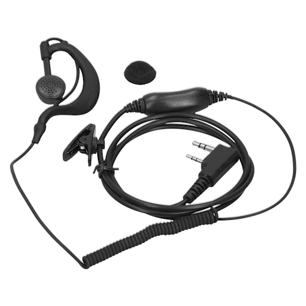 Walkie Talkie hörlurar PTT Design för Kenwood THG71E/K2/K2A/K2E/K2ET/21/21AT/21BT/22