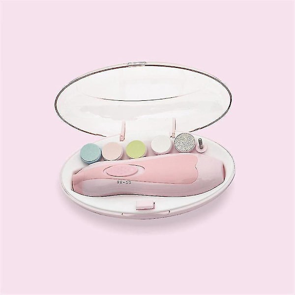 Baby Negleklipper for Sikker og Mild Fingerneglpleie - Rosa