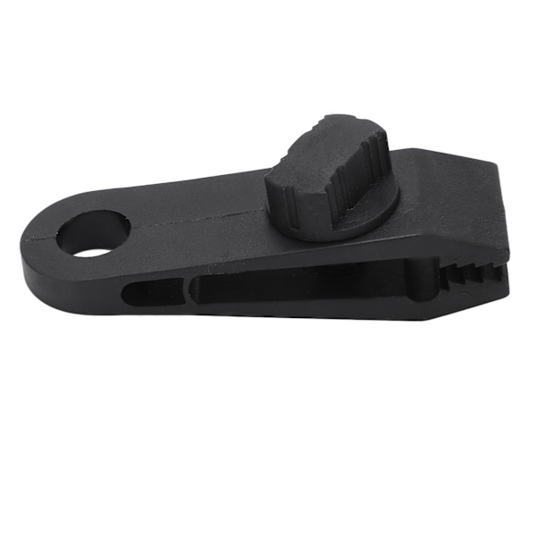 Tarp Clips Lättvikts fäste för utomhustält Plastklämma med spiralspänne för camping