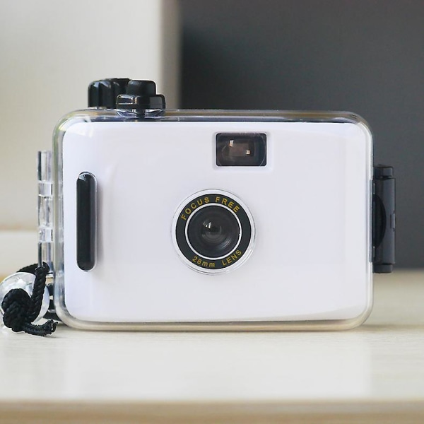 35 mm icke-engangsfilmkamera White