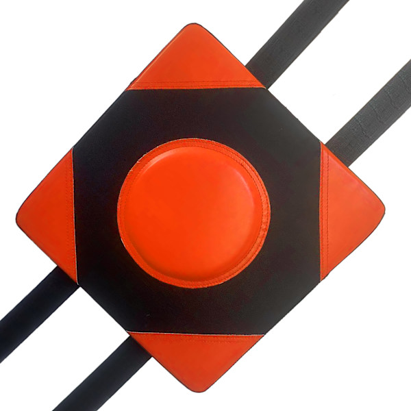 Väggmonterad Boxningskudde Justerbar Höjd Tjock Väggmonterad Punching Pad för Män Kvinnor Hem Orange