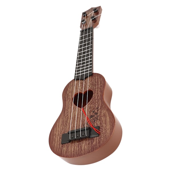 Mini Ukulele Toy Kids Småbarn Gitarr Klassiskt Ukulele Instrument med 4 strängar för förskolebarn tidig utbildning