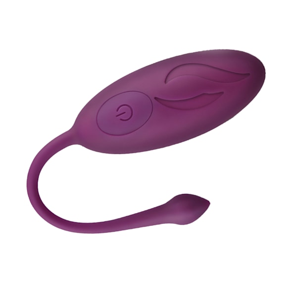 Klitoris-vibraattori Lovely Silicone Slience Pehmeä Kaukosäädin Hieronta Klitoris-vibraatiotyökalu Naisille Violetti