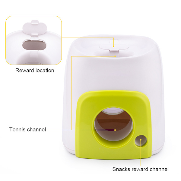 Hundmat Belöningsmaskin Smart matare Hundbollsrullningsmaskin Leksak Interactive Pet Toy