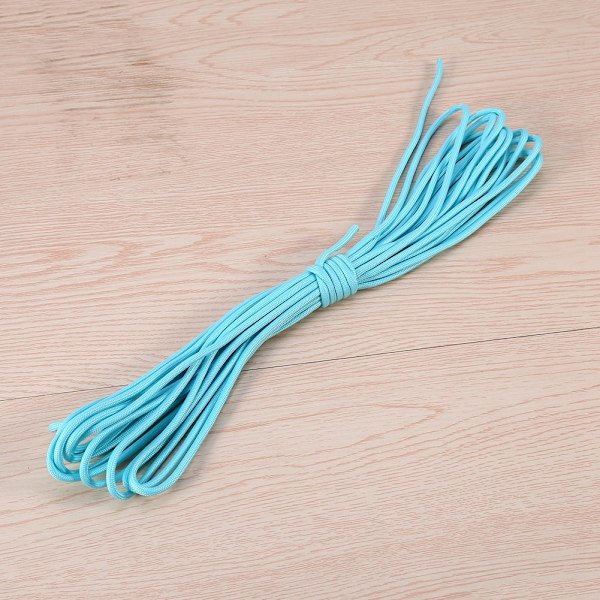 Erittäin vahva 9-säikeinen laskuvarjonaru rannekoru Shine Paracord 550 Luminous 25FT DIY Paracord-köysi