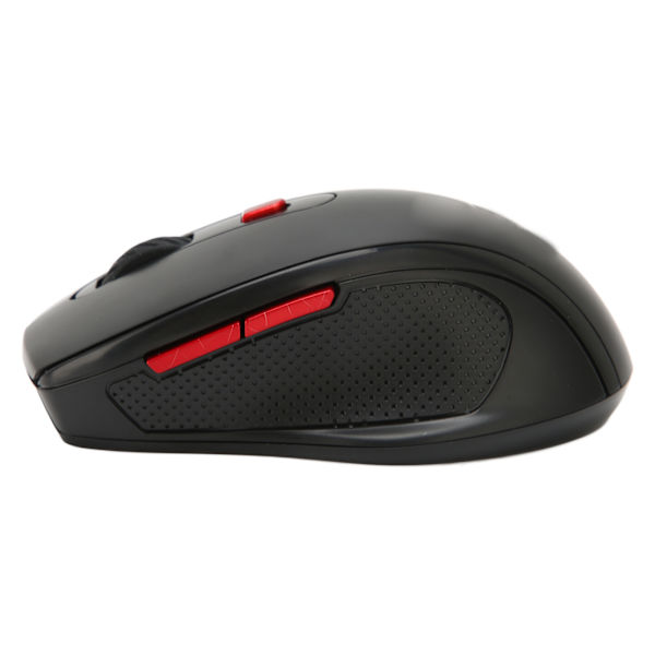 Trådløs mus 2.4G 3 Justerbar DPI Høj præcision Ergonomisk design Hudvenlig bred kompatibilitet Gamingmus