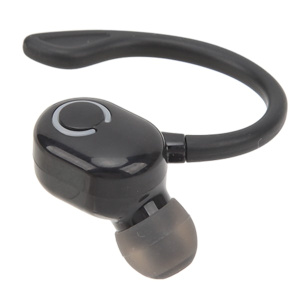 Bluetooth-headset med støjreduktion V5.2 Trådløse Bluetooth-øretelefoner med mikrofon Lang standby Ultralet til chauffører Kontor Sort