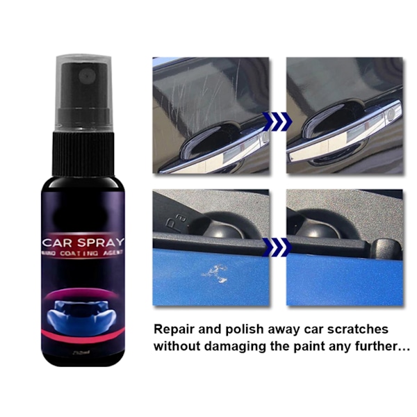 50 ml Auton nestepinnoite Nano-hydrofobinen kiillotusaine Vaha-suihke Kristallipinnoitekalvo