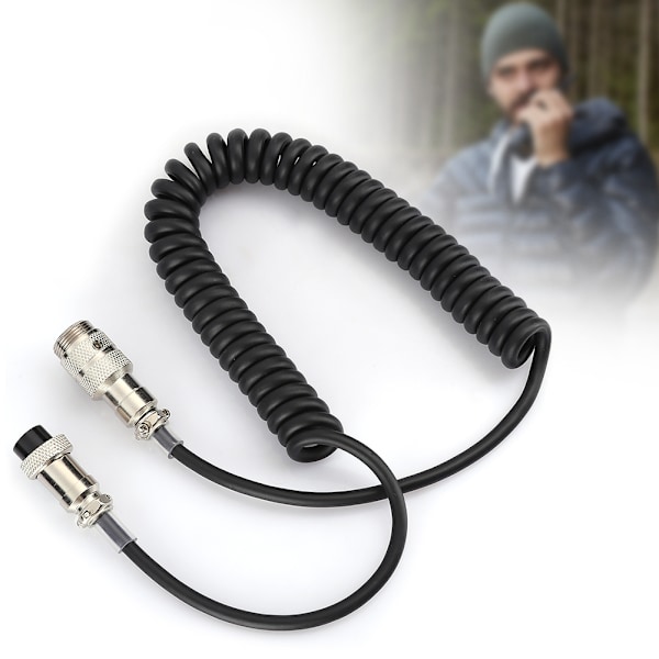 1,5 m/4,9 fot håndmikrofonkabelforlengelse 8-pin lydanlegg Mikrofonsignallinje