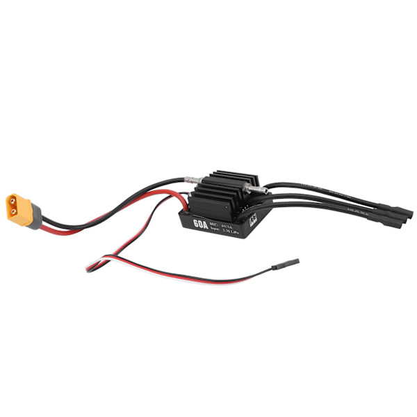 60A børsteløs vanntett ESC 2-3S RTR-oppgraderingstilbehør for RC-båtsmodell