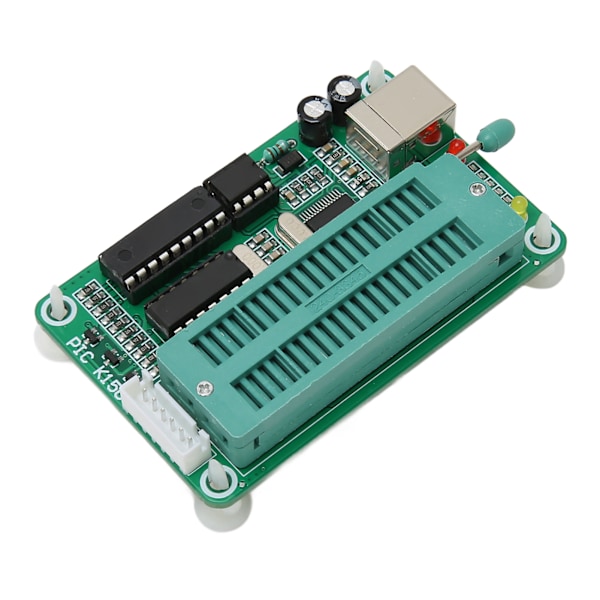 PIC K150 Mikrokontroller USB-programmer med 40-pins DIP-programmeringskontakt, programmerer direkte 8-pins til 40-pins DIP-brikker