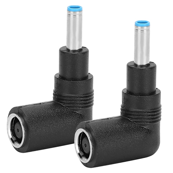 2st Vinklad Power Connector Laddaradapter 7,4x5,0mm till 4,5x3,0mm W/Pin för HP