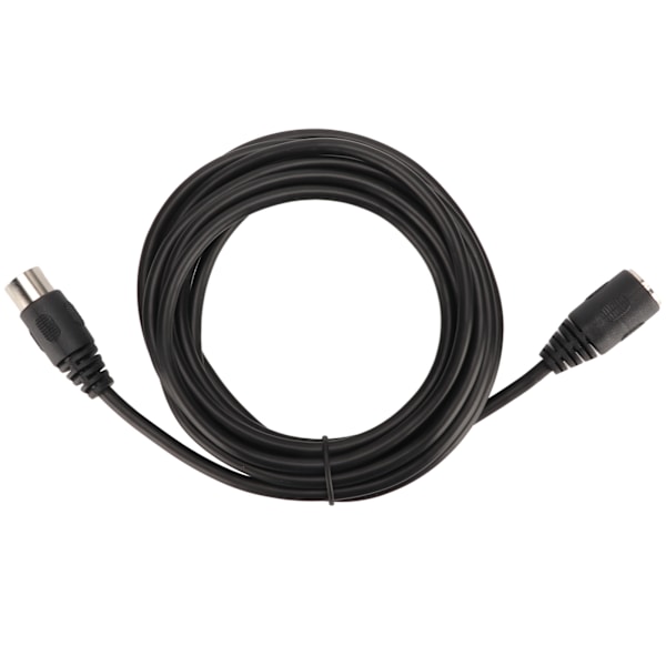 Stor DIN-adapterkabel 8-stift hane till hona högtalarljud förlängningssladd för mikrofon AV-system 3m