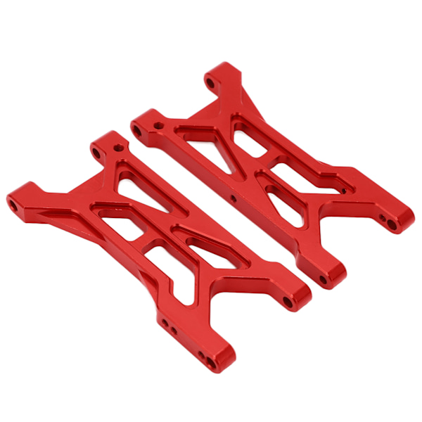 2 stk RC Bil Aluminiumslegering Suspensjonsarmsett Utskiftbare RC-deler for ARRMA Typhon 1/10 Fjernstyrt Bil Rød
