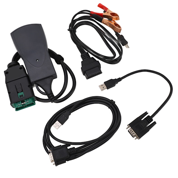 Ful Chip OBD2 Diagnostisk Værktøj til Lexia3 PP2000 Diagbox Software Erstatning for Citroen C1 C2 C3 C4 C6 C8 Fuldt Chip LED Plus