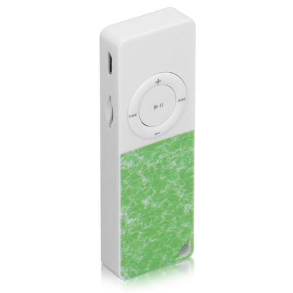 MP3-afspiller Slim klassisk multifunktions HiFi tabfrit lyd Musikspiller understøtter op til 64 GB grøn