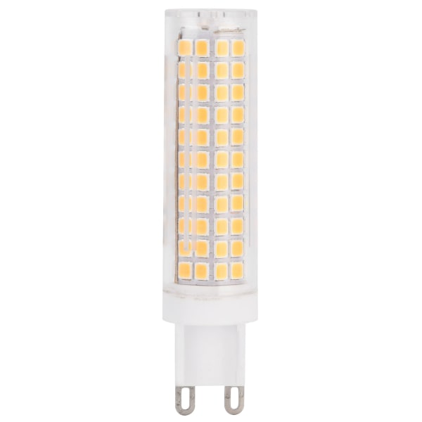 G9 136LED-pære 15W 1200LM Dæmpbar keramik BiPin majslampe til hjemmebelysning indendørs (220V varm hvid)