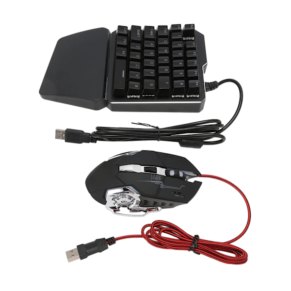 Tangentbord Mus Converter Set trådlös RGB Enhands tangentbord Mus Adapter Combo för Android för Harmony Phone