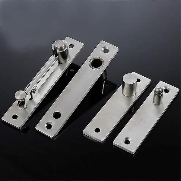 【NX】Door Pivot Hinge, 2 Pcs 360 Degree Rotation Concealed Door Axis Pivot Hinge (130 x 25 mm) AGI