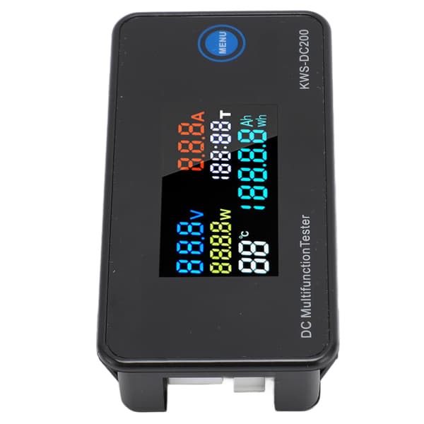 DC Digital Voltmeter Amperemeter DC200 50A LCD-farveskærm 7 i 1 Multifunktion DC Multimeter Tester Kompatibel med fabrikslaboratoriet